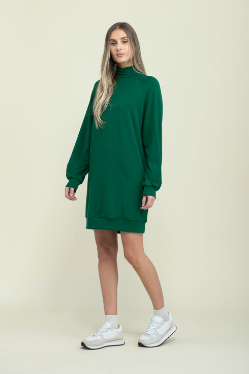 Amber-Luxe Fleece Dress